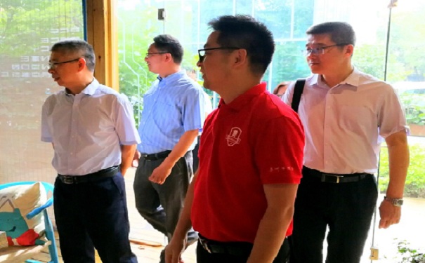 今日資訊：江蘇省科技廳景廳長視察指導智為銘略