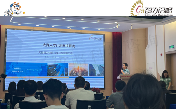 智為銘略輔導新吳區飛鳳人才申報活動